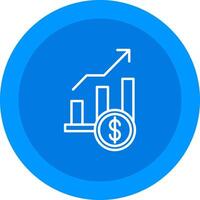 Growth Icon Design Symbol vector