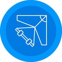 Glider Icon Design Symbol vector