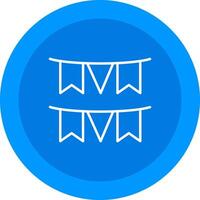 Garland Icon Design Symbol vector