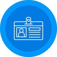 Identification Card Icon Design Symbol vector