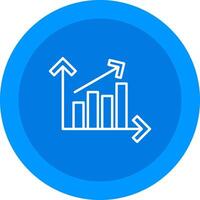 Chart Icon Design Symbol vector