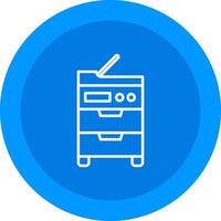 Copy Machine Icon Design Symbol vector