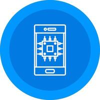 Cpu Icon Design Symbol vector