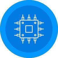 Chip Icon Design Symbol vector