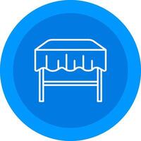 Dining Table Icon Design Symbol vector