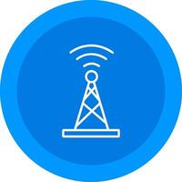 Broadcast Icon Design Symbol vector