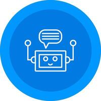 Chatbot Icon Design Symbol vector