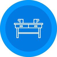 Coffee Table Icon Design Symbol vector