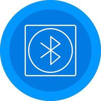 Bluetooth Icon Design Symbol vector