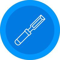 Chisel Icon Design Symbol vector