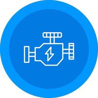 Car Engine Icon Design Symbol vector