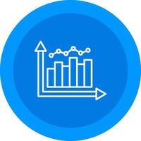 Bar Graph Icon Design Symbol vector