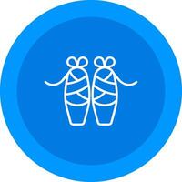 Ballet Icon Design Symbol vector