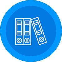 Binder Icon Design Symbol vector