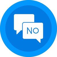 Say No Icon Design Symbol vector