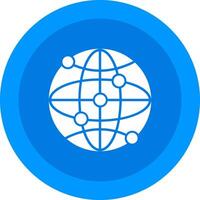 Worldwide Icon Design Symbol vector