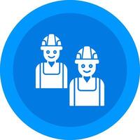 Workers Icon Design Symbol vector