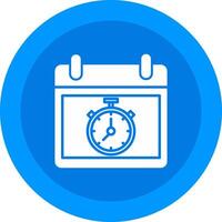 Timer Icon Design Symbol vector