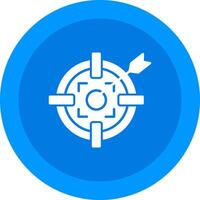 Target Icon Design Symbol vector
