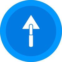Triangular Shovel Icon Design Symbol vector