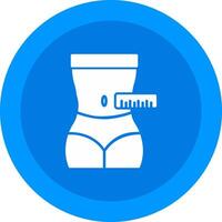 Waist Icon Design Symbol vector