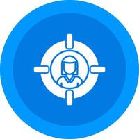 Target Icon Design Symbol vector
