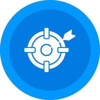 Target Icon Design Symbol vector