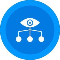 Supervision Icon Design Symbol vector