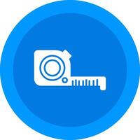 Tape Measure Icon Design Symbol vector