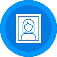 Portrait Icon Design Symbol vector