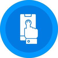 Touchscreen Icon Design Symbol vector