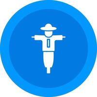 Scarecrow Icon Design Symbol vector
