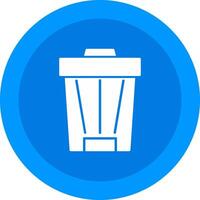 Trash Can Icon Design Symbol vector
