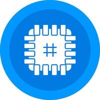 Patch Icon Design Symbol vector