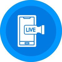 Streaming Icon Design Symbol vector