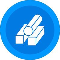 Steel Icon Design Symbol vector