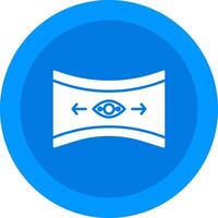 Panoramic View Icon Design Symbol vector