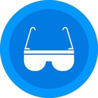 Safety Glasses Icon Design Symbol vector