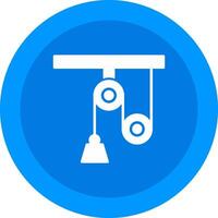 Pulley Icon Design Symbol vector