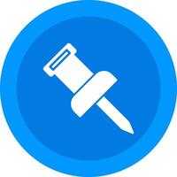 Push Pin Icon Design Symbol vector