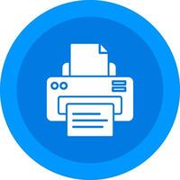 Printing Icon Design Symbol vector