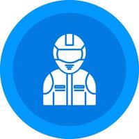 Racer Icon Design Symbol vector