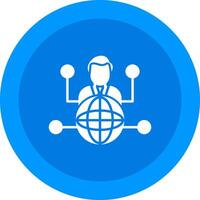 Outsource Icon Design Symbol vector