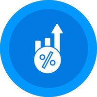 Increase Icon Design Symbol vector