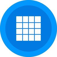 Grid Icon Design Symbol vector