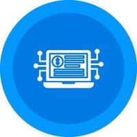 Digital Asset Icon Design Symbol vector