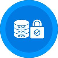 Database Icon Design Symbol vector