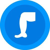 Leg Icon Design Symbol vector
