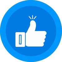 Like Icon Design Symbol vector