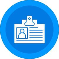 Id Card Icon Design Symbol vector
